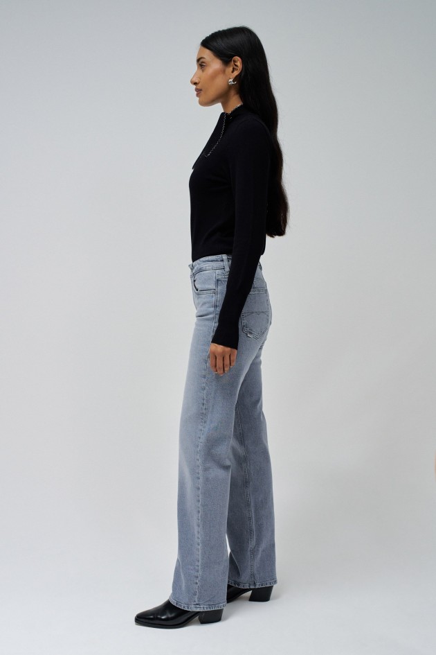 TRUE STRAIGHT WITH CUFF JEANS