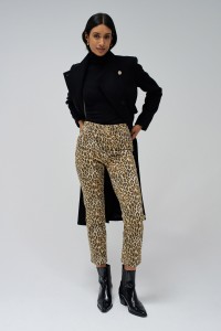 FAITH PUSH IN ANIMAL PRINT JEANS