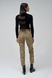 FAITH PUSH IN ANIMAL PRINT JEANS