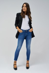 WONDER PUSH UP CROPPED SKINNY JEANS