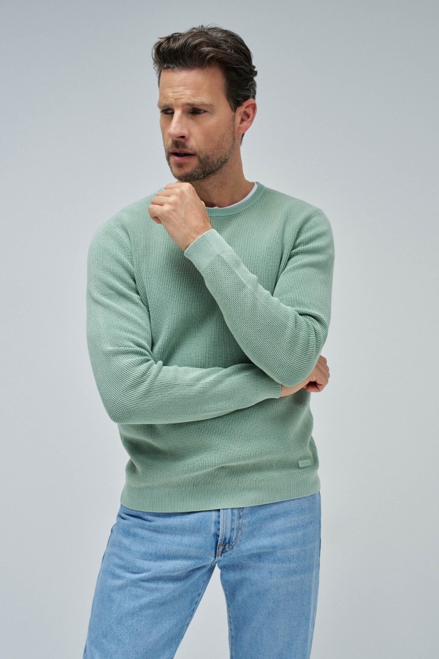 PULL EN MAILLE TEXTURE