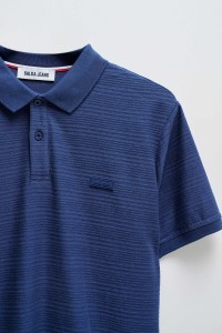 POLO AVEC TEXTURE