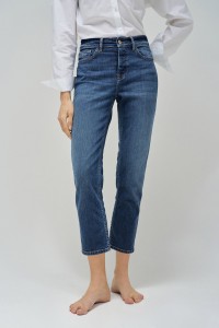 BIOLOGISCH ABBAUBARE TRUE CROPPED SLIM JEANS