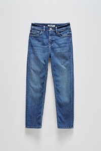 BIOLOGISCH ABBAUBARE TRUE CROPPED SLIM JEANS
