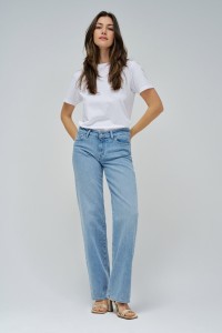 JEAN LOW RISE DROIT