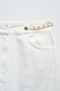 TRUE MIDI DENIM SKIRT