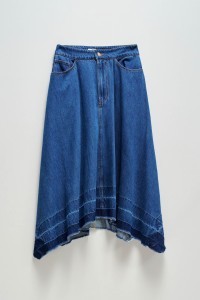 TRUE SKIRT IN LIGHTDENIM