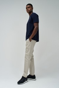 TEXTURED T-SHIRT REGULAR FIT