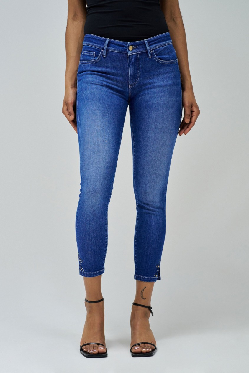 JEANS WONDER PUSH UP CROPPED SKINNY