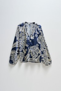BLUSA SATINADA