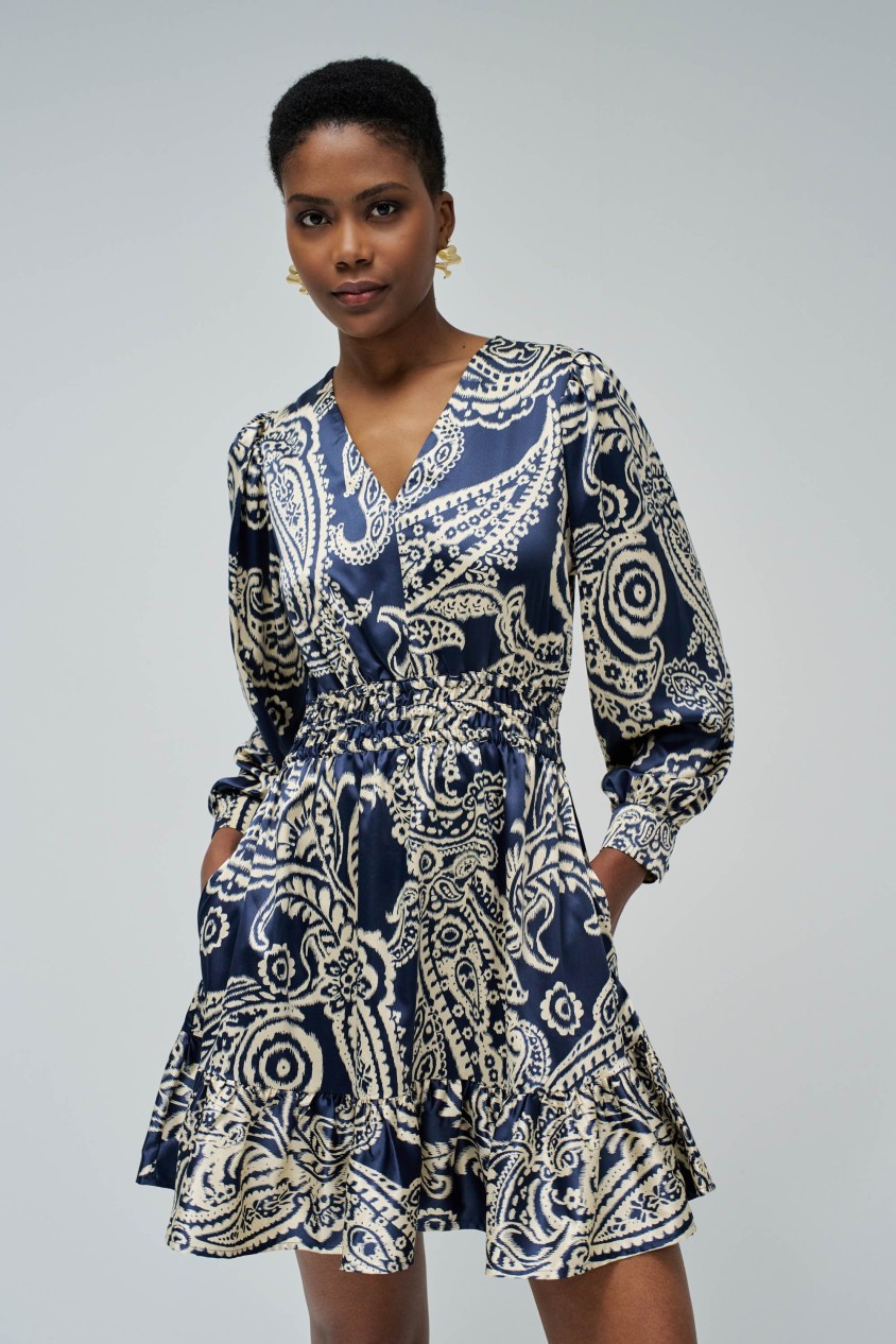 VESTIDO CON ESTAMPADO