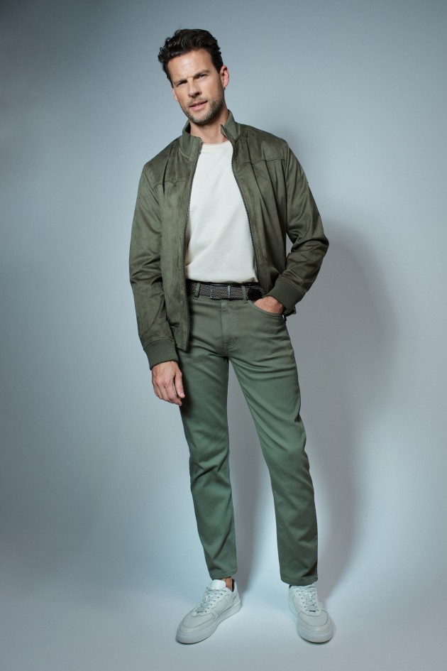 VESTON BOMBER EN DAIM