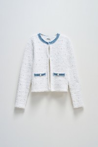 CARDIGAN COM PROLAS E BRILHANTES