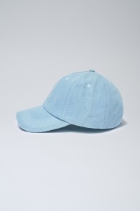 DENIM CAP WITH BRANDING
