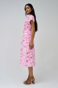 ROBE CHEMISIER AVEC BRODERIE ANGLAISE