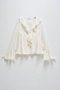 BLOUSE AVEC VOLANTS