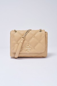 PADDED LEATHER EFFECT BAG