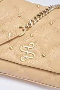 PADDED LEATHER EFFECT BAG