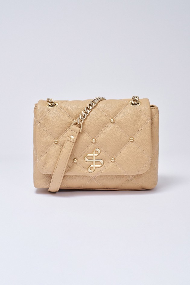 PADDED LEATHER EFFECT BAG