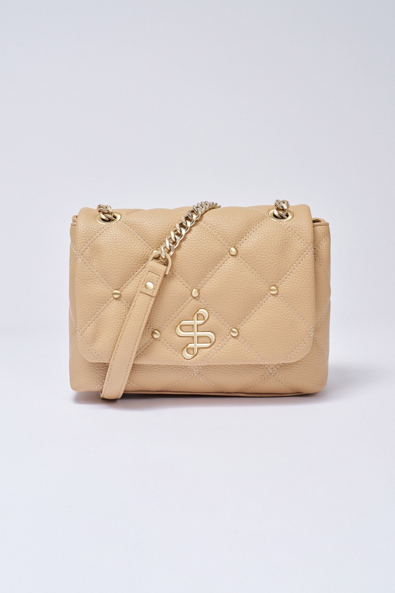 PADDED LEATHER EFFECT BAG