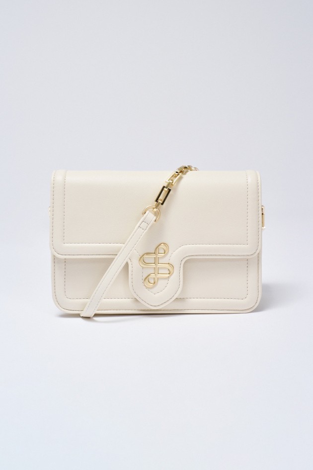 CROSSBODY BAG LEATHER EFFECT