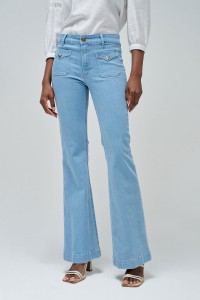 JEAN DESTINY PUSH UP FLARE