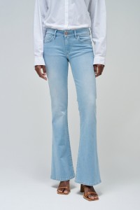 TROUSERS WONDER PUSH UP FLARE