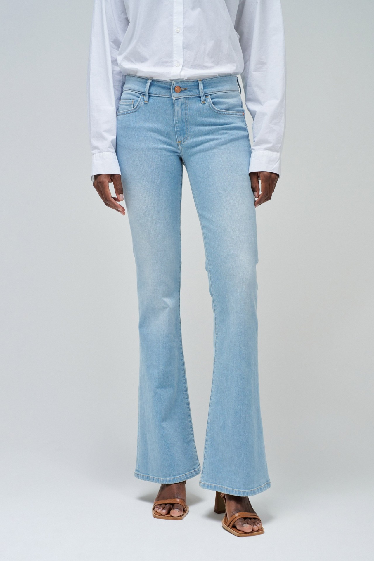 TROUSERS WONDER PUSH UP FLARE