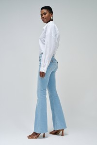 TROUSERS WONDER PUSH UP FLARE