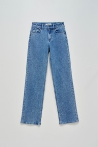 JEANS TRUE STRAIGHT MIT STRASS