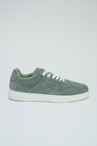 LEATHER TRAINERS
