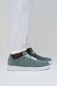 LEATHER TRAINERS