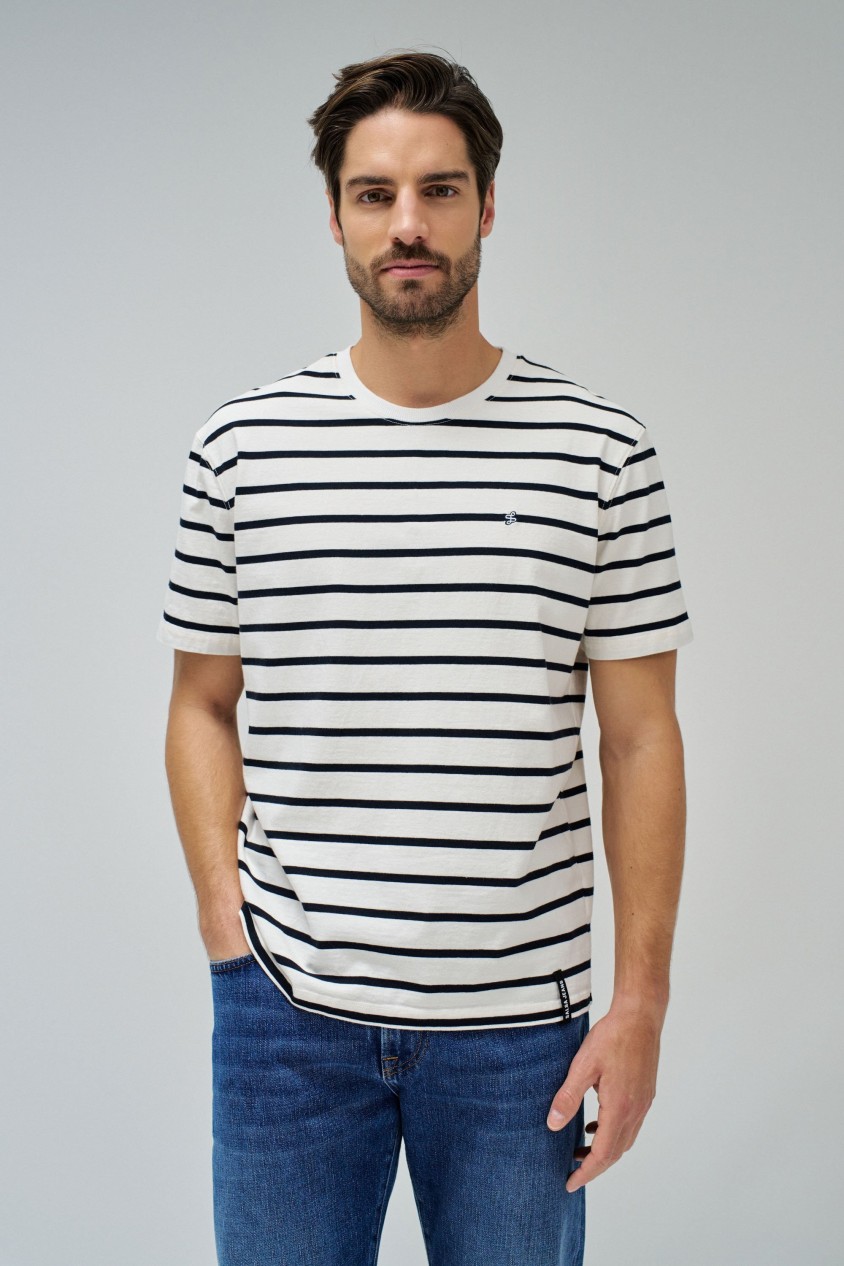 T-SHIRT WITH STRIPES