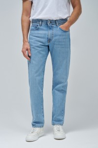 TROUSERS STRAIGHT LIGHT WASH
