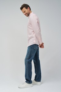SHIRT WITH LINEN BLEND