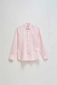 SHIRT WITH LINEN BLEND