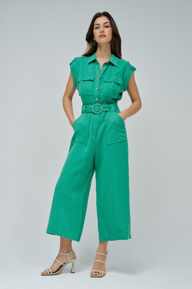 LIGHTDENIM JUMPSUIT