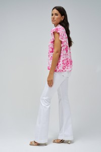 TOP WITH FLORAL PATTERN