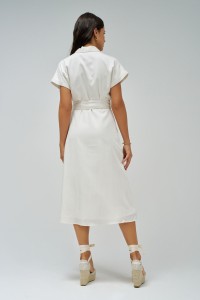 MIDI DRESS IN LIGHTDENIM