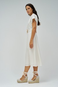 MIDI DRESS IN LIGHTDENIM