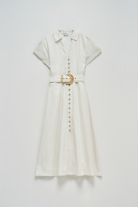 MIDI DRESS IN LIGHTDENIM