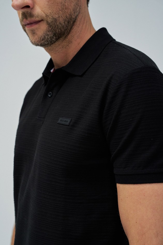 POLO CON TEXTURA