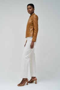 VESTE EFFET CUIR