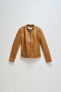 VESTE EFFET CUIR