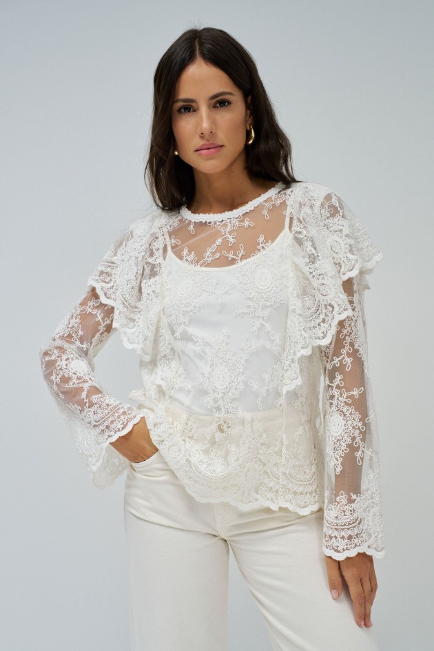 LACE BLOUSE