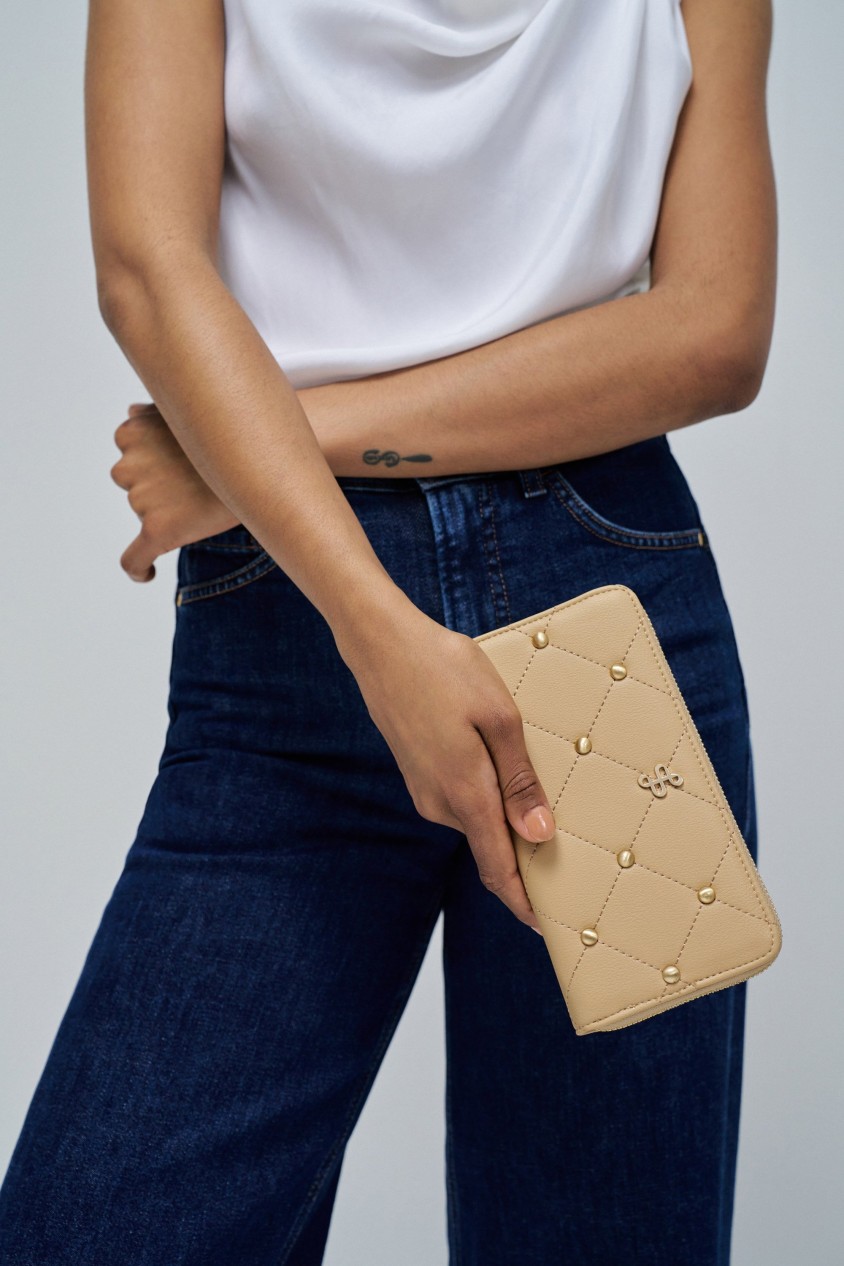 QUILTED COIN PURSE
