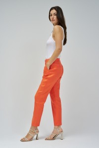 LINEN CHINO TROUSERS