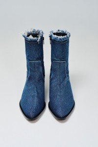 DENIM BOOTS