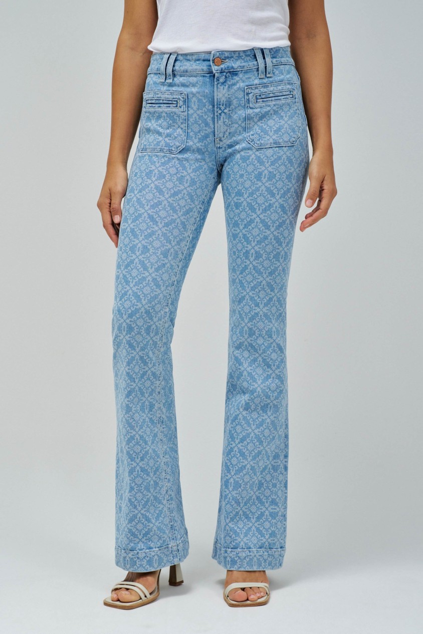 JEANS DESTINY PUSH UP FLARE