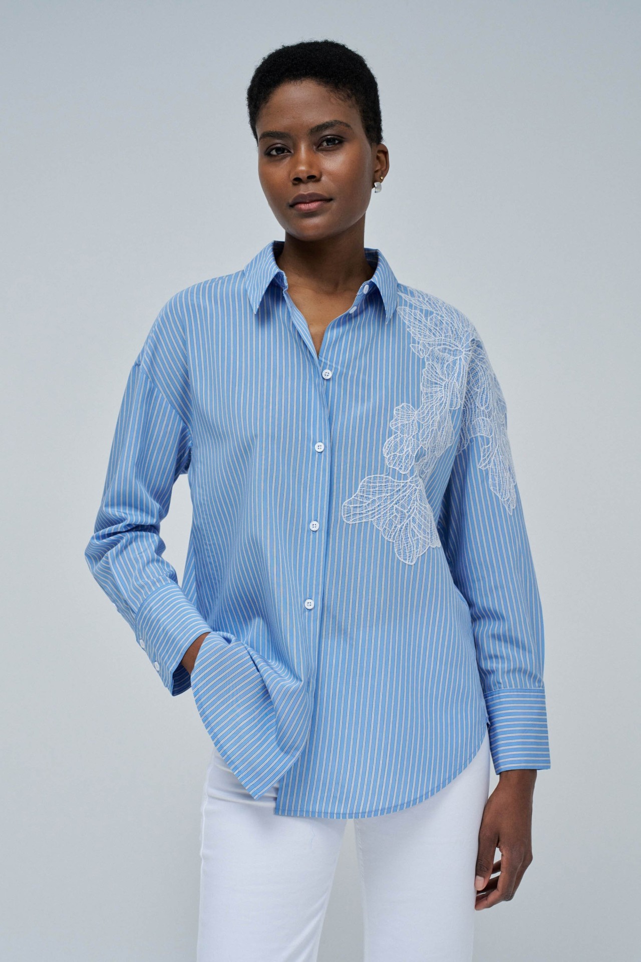 CHEMISE  RAYURES